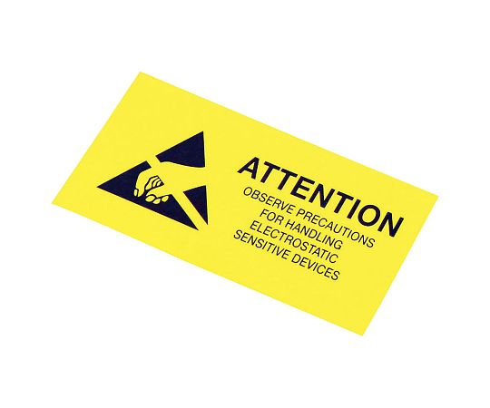 AS ONE ESD Warning Label, ESD 경고라벨