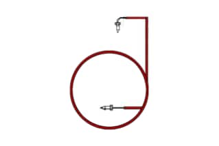 Waters Tubing Assembly, Column Outlet