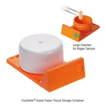 Daihan Science CryoSetteTM Acetal Frozen Tissue Storage Container, with HDPE Screw Closure, 95