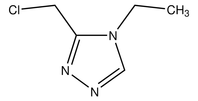 Merck 3-(Chloromethyl)-4-ethyl-4H-1,2,4-triazole
