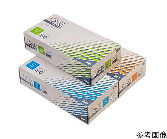 AS ONE Nitrile Gloves ONE Blue, 니트릴 장갑 ONE 파랑