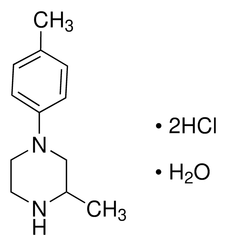 Merck 3-Methyl-1-(4-methylphenyl)piperazine dihydrochloride hydrate