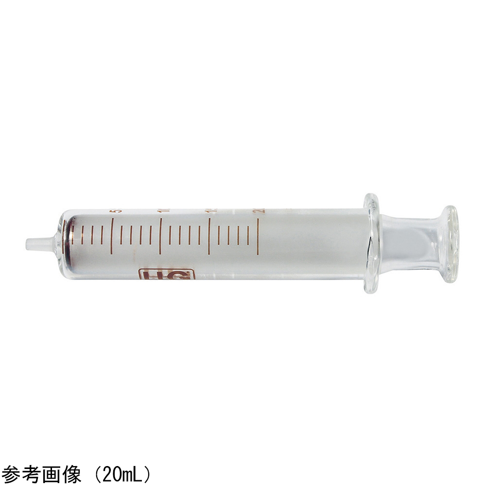 AS ONE Glass Syringe (Luer slip/Luer lock type), 유리 주사통 (루어 슬립형/루어 락형)