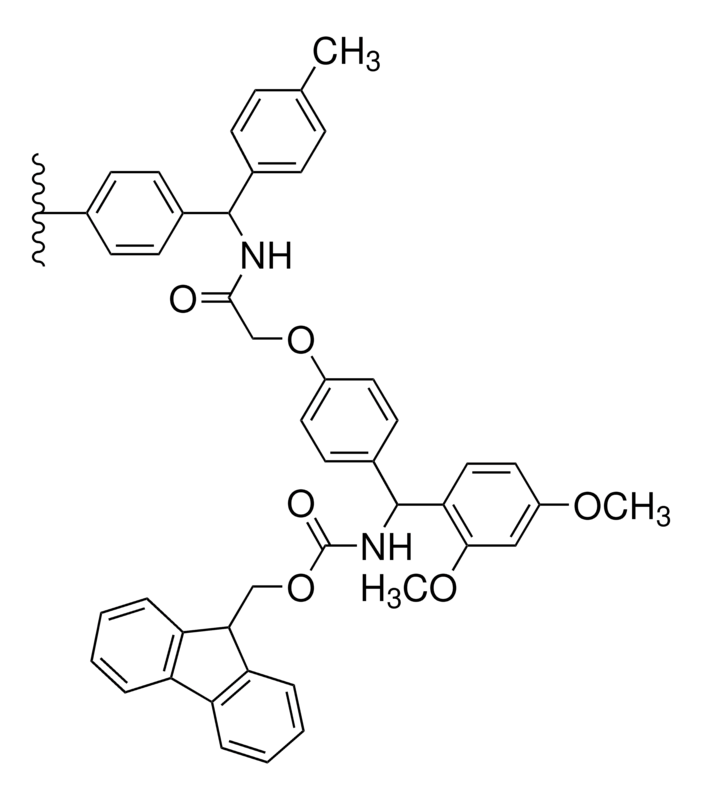 Merck Rink amide 4-methylbenzhydrylamine, polymer-bound
