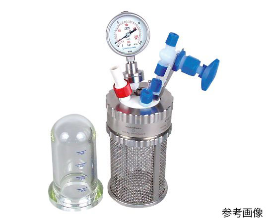 AS ONE Pressure-Resistant Glass ReactIon Vessel (Mini Clave), 내압유리 반응용기 (미니클레이브)