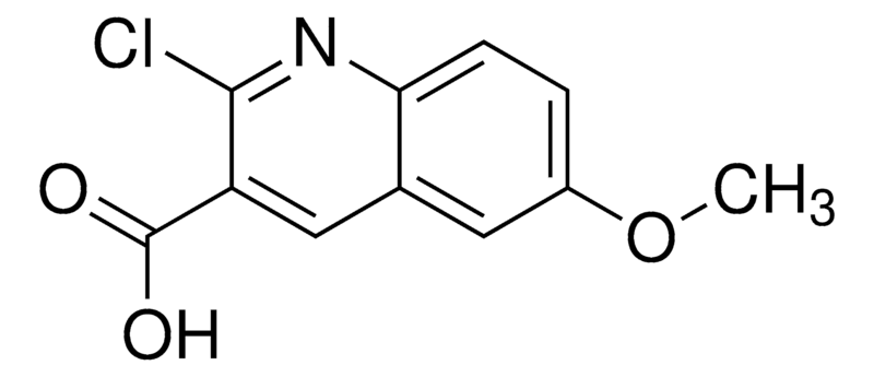 Merck 2-chloro-6-methoxyquinoline-3-carboxylic acid