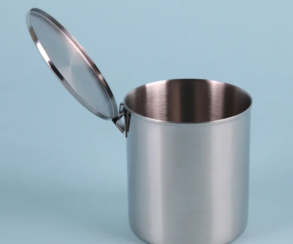 Stainless Steel Jar with Cover/뚜껑 부착형 스테인레스 쟈