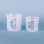 PP Beaker with Blue Graduation PP 비이커, Straight Sided