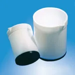 PTFE Beaker with Carbon Base 카본 바닥 PTFE 비이커