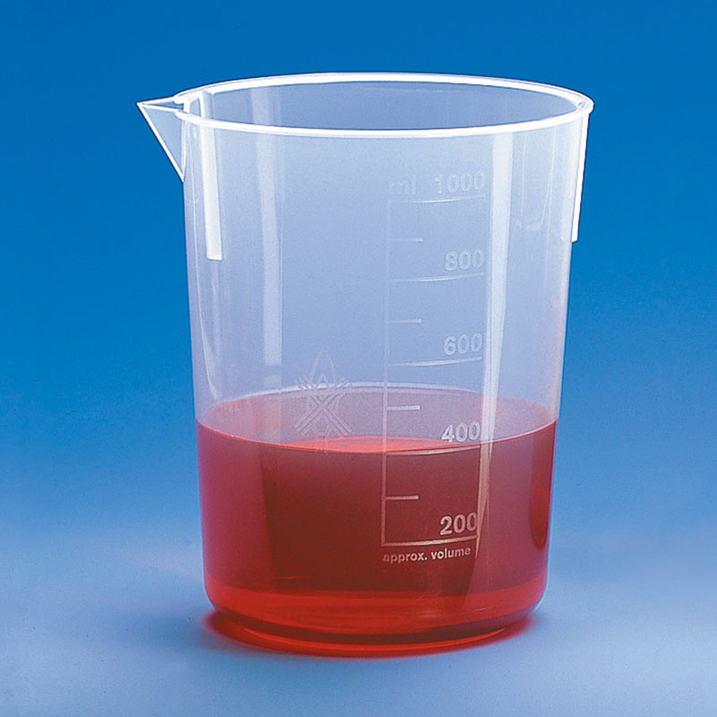 PP Beaker, Tapered-form PP 비이커, 경사형