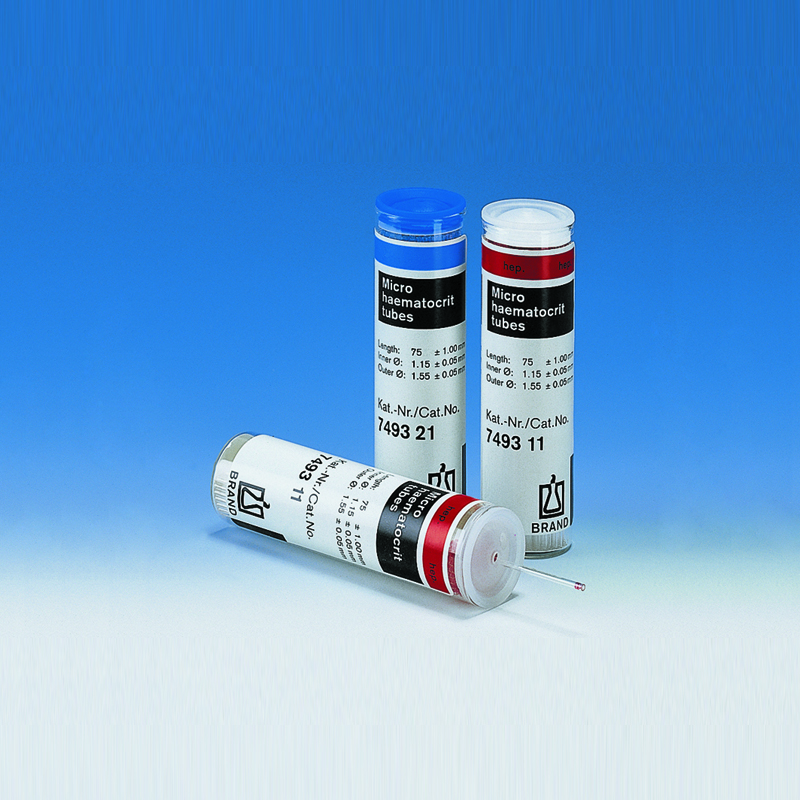 Micro Hematocrit Capillary Tube 혈액 체취용 모세관