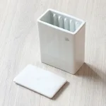 Porcelain Staining Box with Lid 자제 염색 밧드
