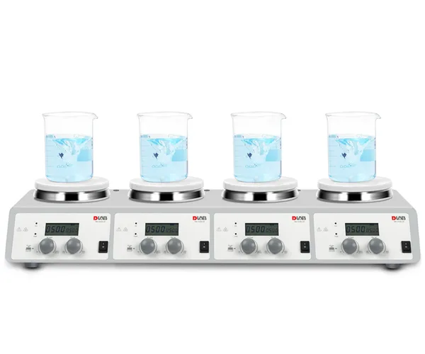 Multi Hotplate Stirrer 멀티 가열 자력 교반기, 4 x 10L