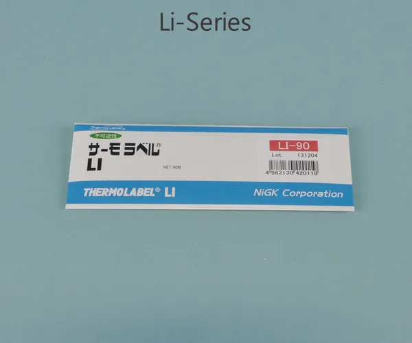Thermal Indicating Tape 온도 감지 테이프, 비가역성