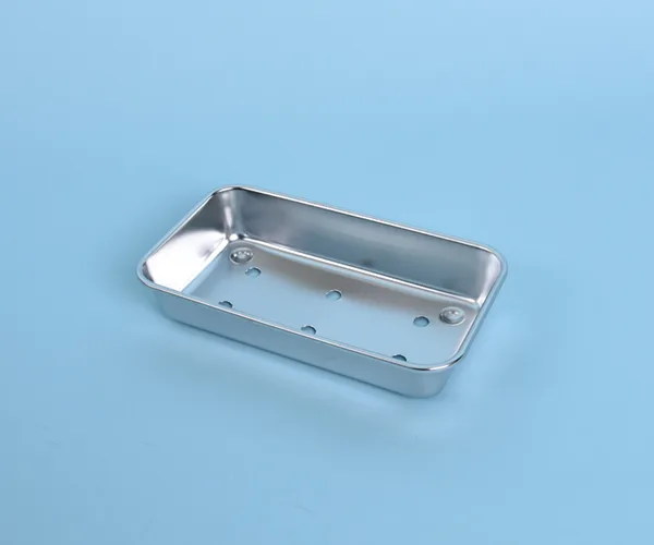 Instrument Tray with Hole 타공식 스테인레스 사각 트레이