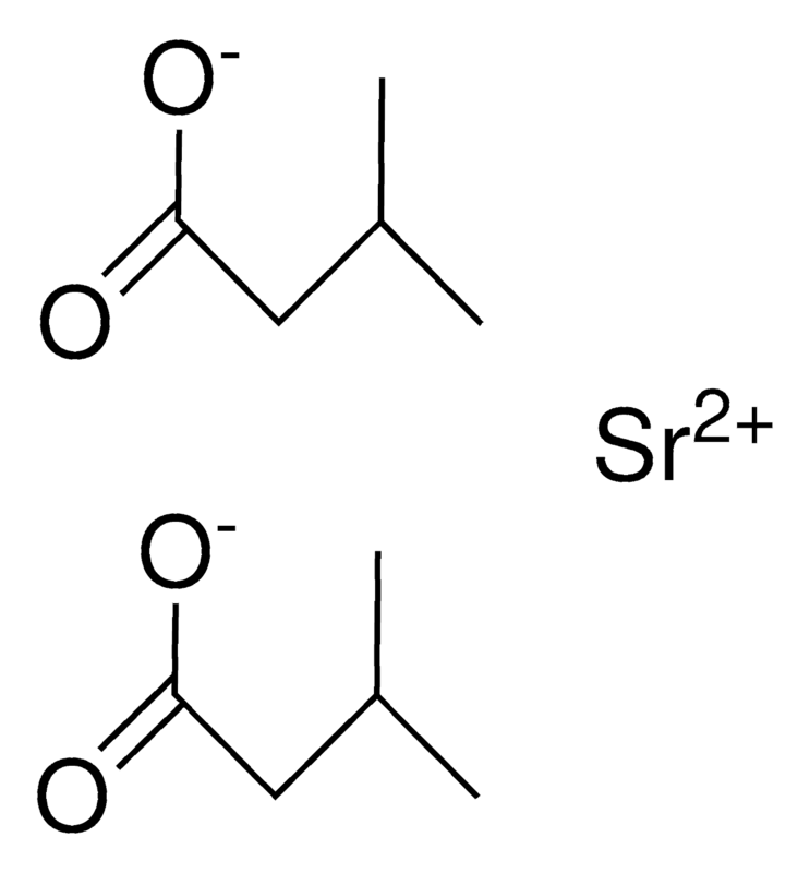 Merck 3-METHYLBUTYRIC ACID, STRONTIUM -