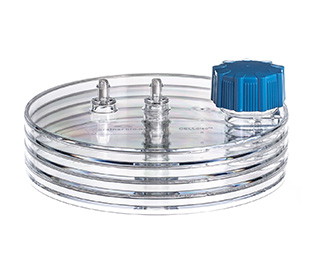 Greiner Bio One CELLDISC, 4 LAYERS, 1.000 CM², PS, CLEAR,STANDARD SCREW CAP BLUE, ADVANCED TC, STERILE, SINGLE PACKED