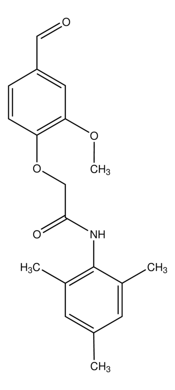 Merck 2-(4-Formyl-2-methoxyphenoxy)-N-(2,4,6-trimethylphenyl)acetamide