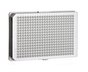 Greiner Bio One CELL CULTURE MICROPLATE, 384 WELL, PS, F-BOTTOM,µCLEAR®, WHITE, LID, ADVANCED TC, STERILE, 8 PCS./BAG