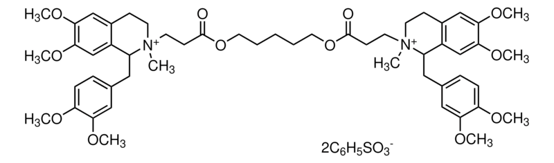Merck Atracurium for peak identification