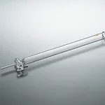 AS ONE Chromatography Tube TS Joint (No Filter with Glass Cock), 크로마토그래피관(필터 없음·유리콕 타입)