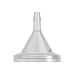 Sanitary Fitting, Mini Flange to 600 Series Barb, 1/8` (3.2 mm) Tubing ID