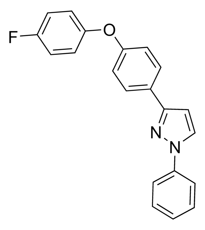 Merck 3-(4-(4-Fluorophenoxy)phenyl)-1-phenyl-1H-pyrazole