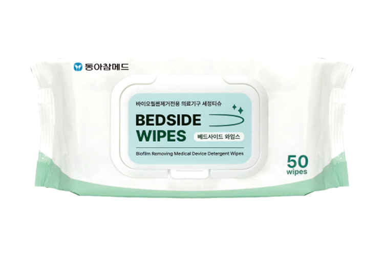 동아참메드 BEDSIDE WIPES 의료기구 전용 세정와입스