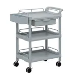 AS ONE Mobile Pocket Cart (with Drawer·with Guard Frame), 모바일 포켓 카트(서랍형·가드 프에임)