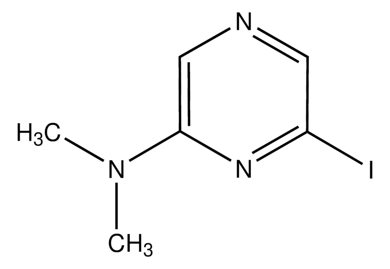 Merck 2-(N,N-Dimethylamino)-6-iodopyrazine