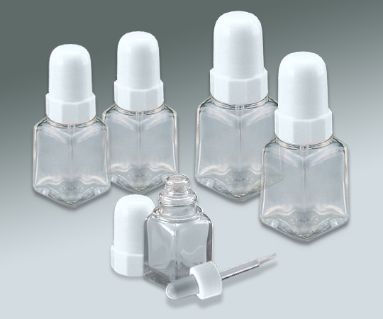 Maruemu Pipette Bottle (Square Glass) 10mL Whiteand others