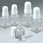 Maruemu Pipette Bottle (Square Glass) 10mL Whiteand others