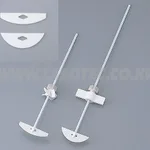 AS ONE PTFE Stirring Vane and Shaft, PTFE 교반날개 및 축