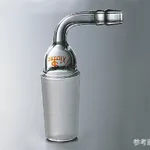 AS ONE Exhaust Tube(L-Type·Male Joint·Rubber Tip Stopper), 배기관(곡관·숫 조인트·선단 고무 스토퍼)