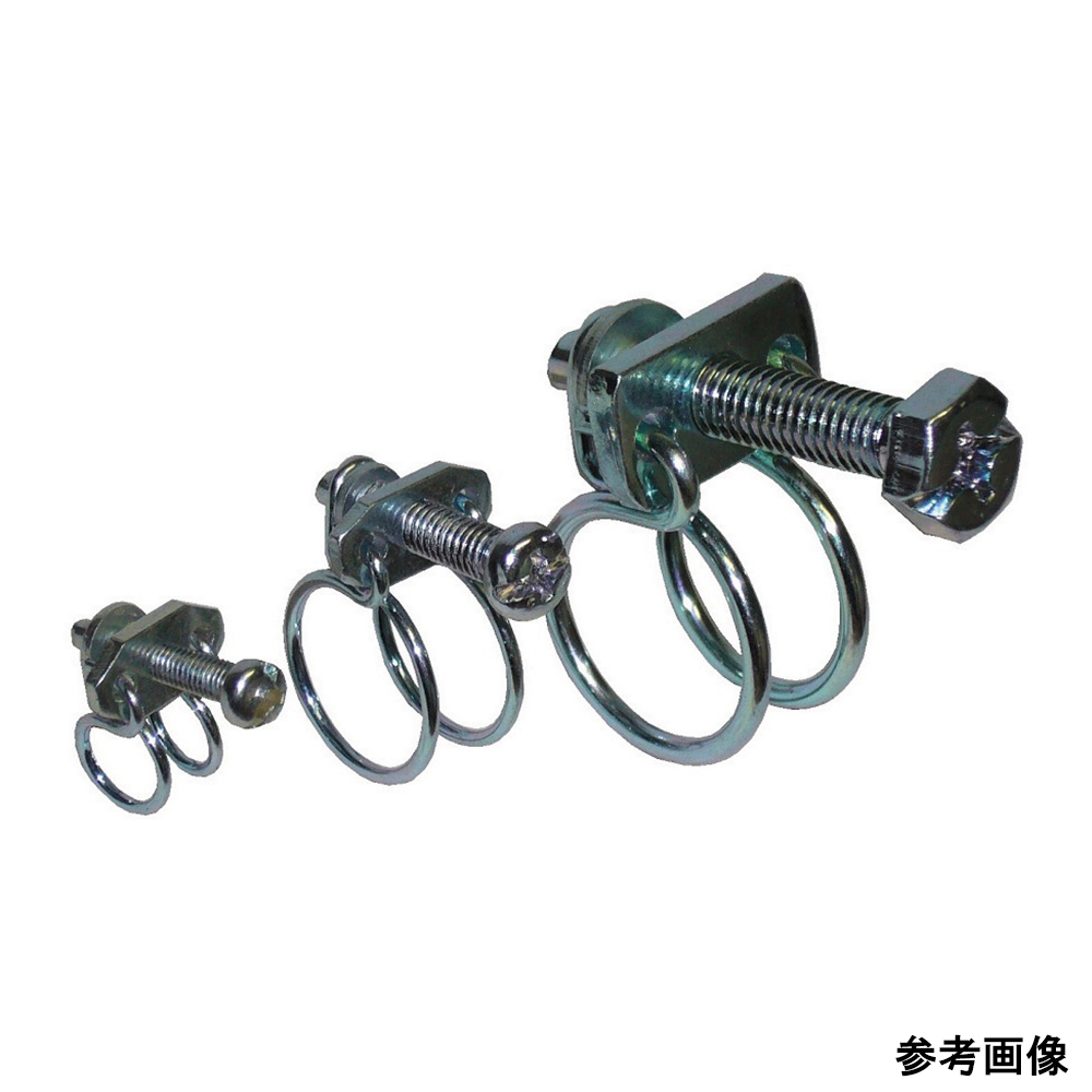 AS ONE Wire Hose Band (10 pieces/1pack), 와이어 호스밴드 (10개/1팩)