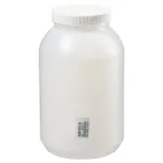 Thermo Fisher Scientific Pre-Cleaned HDPE Wide Mouth Jars, 135.2 oz. (4000mL); 4/Cs.
