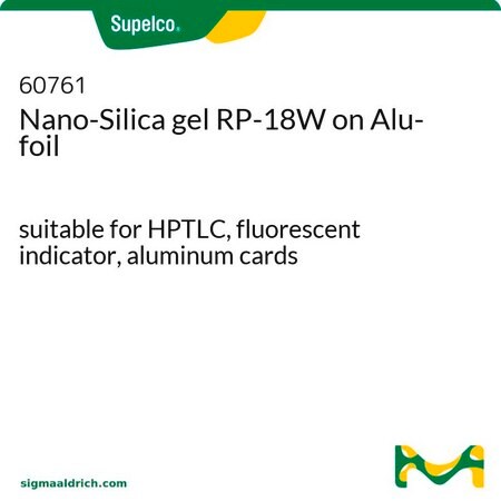 Merck Nano-Silica gel RP-18W on Alu-foil
