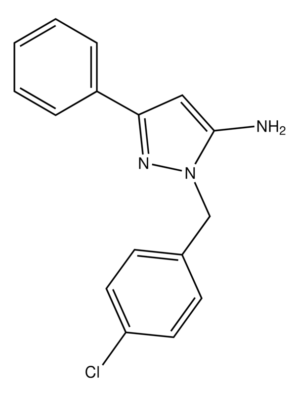 Merck 1-(4-chlorobenzyl)-3-phenyl-1H-pyrazol-5-amine