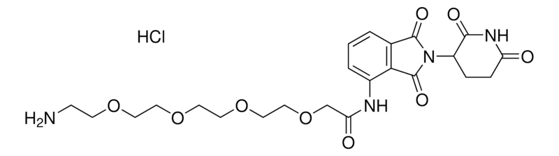 Merck Pomalidomide-PEG4-NH2 hydrochloride
