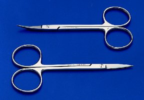 Merck MICRO-DISSECTING SCISSORS SIZE 4 IN., S&