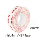 Daihan Science 3M VHB “4×Strong” Foam Double Sided Tape, Clear & White, “5140”·“4910”·“4920”<