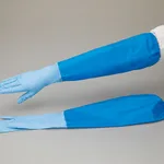 AS ONE Nitrile Gloves (with Arm Cover), 니트릴 장갑(팔 커버)
