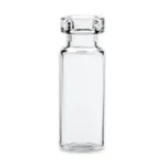 Waters Clear Glass 12 x 32 mm Crimp Vial, 2 mL Volume, 100/pk