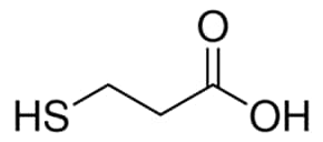 Merck 3-MERCAPTOPROPIONIC ACID >= 99.0% (&