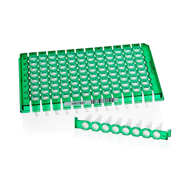 Thermo Fisher Scientific Armadillo PCR Strip Plate, 96 well, green