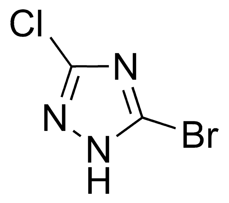 Merck 5-Bromo-3-chloro-1H-1,2,4-triazole