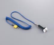 AS ONE Temperature Sensor with PTFE Roller(K Thermocouple), PTFE 롤러형 온도센서(K 열전대)