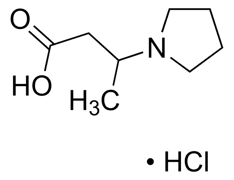 Merck 3-(1-Pyrrolidinyl)butanoic acid hydrochloride