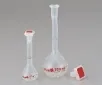 AS ONE EM Euro PMP Volumetric Flask with PP Plug, EM 유로 PMP메스플라스크(PP 플러그)