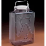 Thermo Fisher Scientific Nalgene Rectangular Polycarbonate Clearboy Carboy with Closure